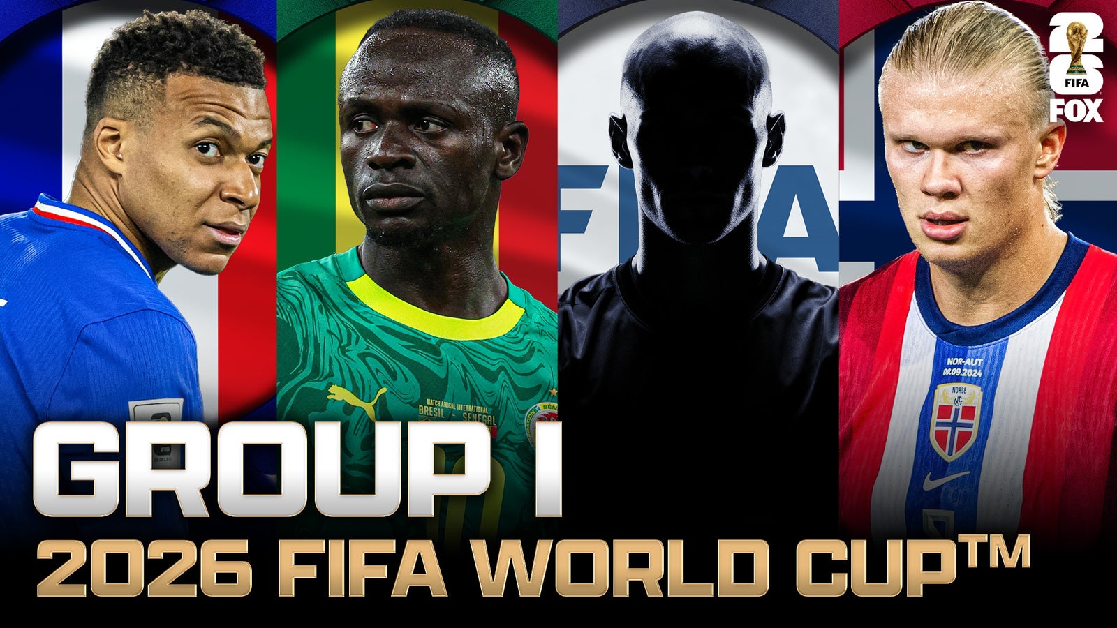 Group I: France, Senegal, FIFA Playoff 2 and Norway | 2026 FIFA World Cup Draw