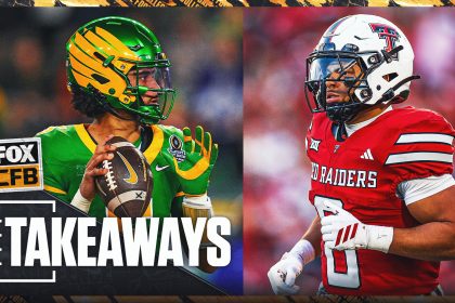 4 Takeaways From Oregon's Shutout Win vs. Texas Tech in the CFP Quarterfinals