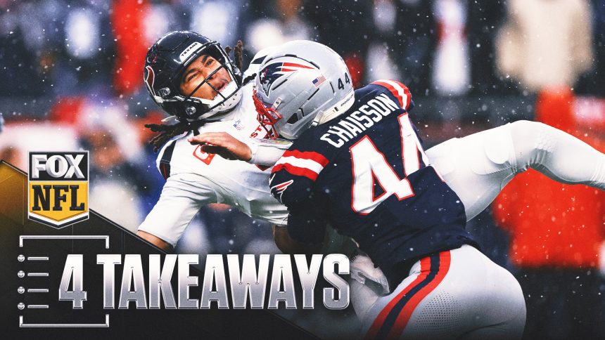 4 Takeaways From the Patriots' Win Over the Texans