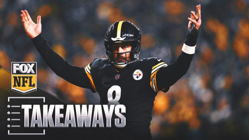 4 Takeaways From the Steelers' Win Over the Ravens