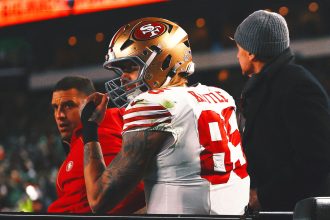 49ers Star TE George Kittle Tore Achilles in Upset Win vs. Eagles