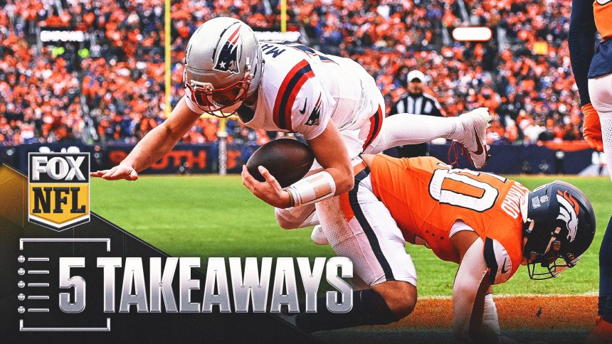 5 Takeaways From the Patriots' Win Over the Broncos