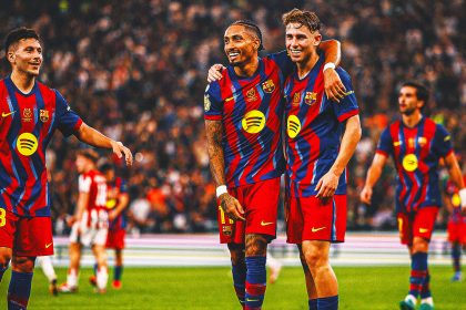 Barcelona Routs Athletic Bilbao 5-0 To Reach Spanish Super Cup Final