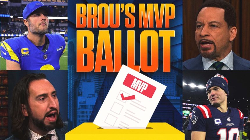 Brou’s FINAL MVP Ballot: Maye vs Stafford, Who is on top? | FTF