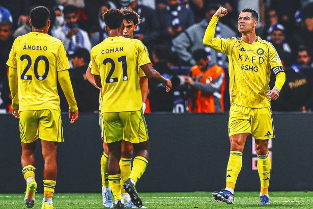 Cristiano Ronaldo Scores Again As Al-Nassr Moves Within 3 Points Of Top Spot In SPL
