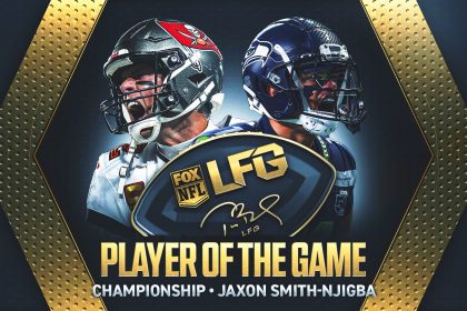 Jaxon Smith-Njigba Uses 'Ice Skater' Skills to Lift Seahawks to NFC Title And Earn LFG Award