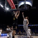 Michigans' Yaxel Lendeborg Lobs to Aday Mara, Who Finishes with a Slam Dunk vs. Penn State