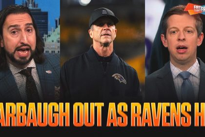 Nick Saw It Coming… John Harbaugh and Ravens Officially Part Ways 🚨👀 | First Things First