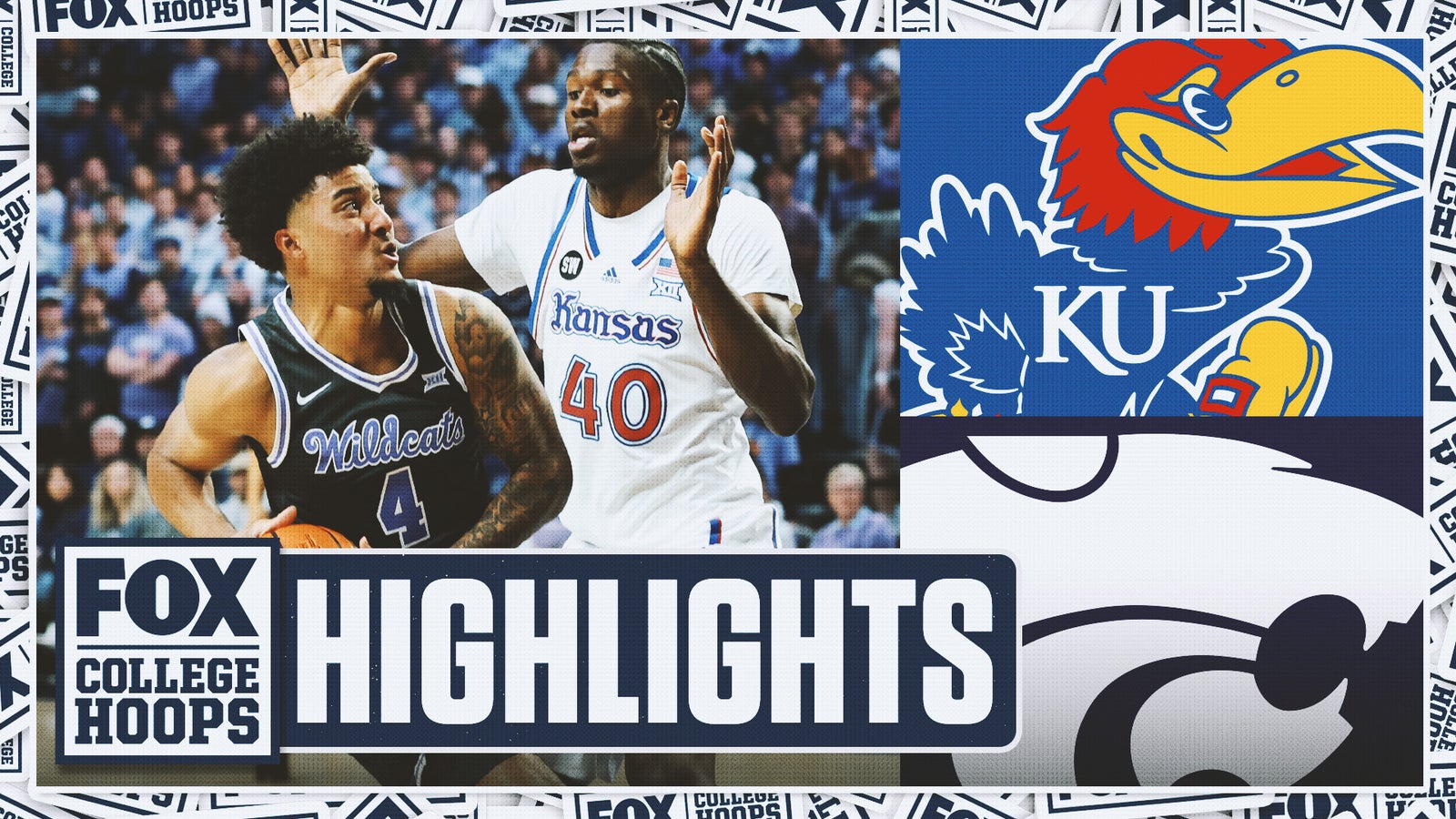 No. 19 Kansas vs. Kansas State Highlights 🏀 FOX College Hoops