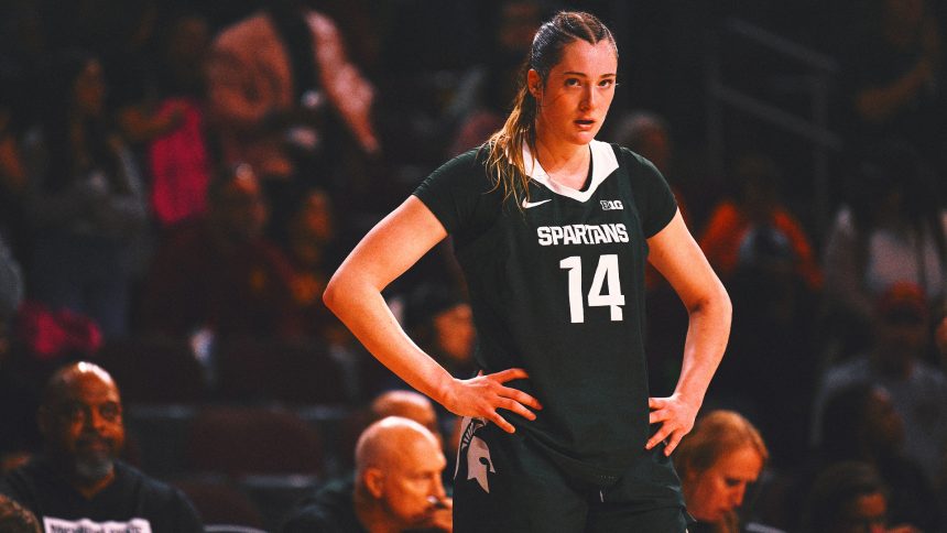 No. 24 Michigan State Routs Struggling Indiana in Big Ten Matchup