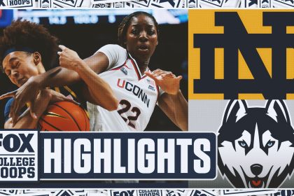 Notre Dame Fighting Irish vs. No. 1 UConn Huskies Highlights 🏀 FOX College Hoops