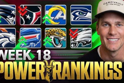 Tom Brady's NFL Power Rankings: Who is the 'No Choice' No. 1 Team Entering Playoffs?