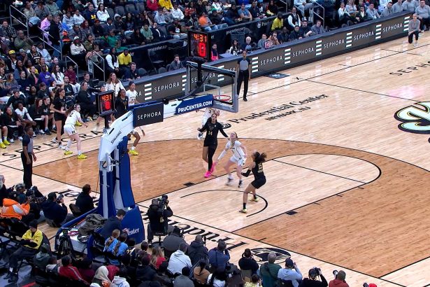 Vanderbilts' Aubrey Galvan Beats the Shot Clock With a Deep 3 vs. Michigan