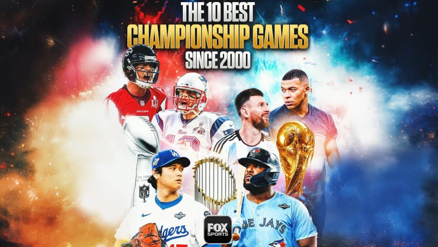 10 Best Championship Games Since 2000, From Patriots-Falcons to Dodgers-Blue Jays