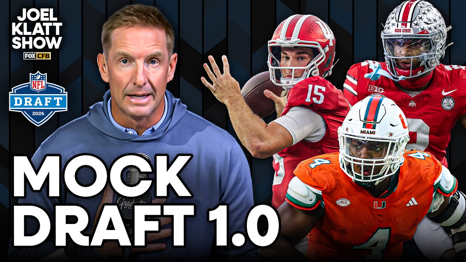 Joel Klatt’s 2026 NFL Mock Draft 1.0