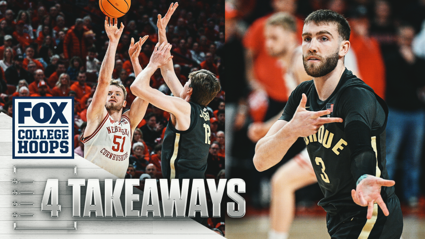 4 Takeaways From Purdue's Thrilling OT Win Over Nebraska