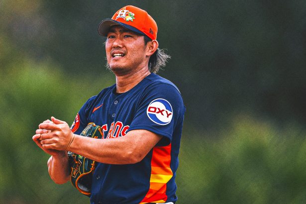 Astros’ Tatsuya Imai Throws Scoreless Inning, Hit by Comebacker in Spring Training Debut