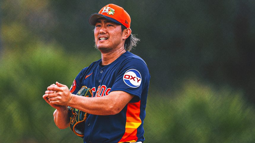 Astros’ Tatsuya Imai Throws Scoreless Inning, Hit by Comebacker in Spring Training Debut