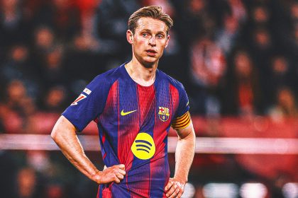 Barcelona, Netherlands Star Frenkie de Jong To Miss 6 Weeks With Right Leg Injury