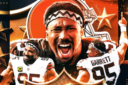 Browns Star Myles Garrett Unanimously Wins Defensive Player of The Year