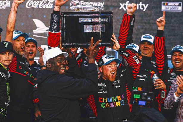 Growing Up a NASCAR Fan, Michael Jordan Enjoys the Ultimate Victory