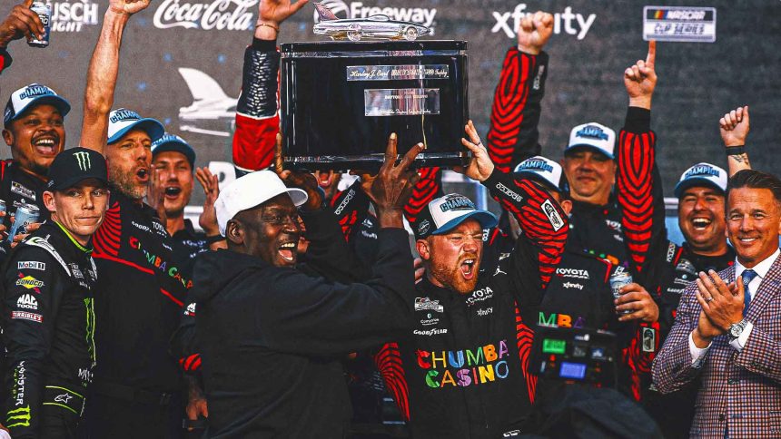 Growing Up a NASCAR Fan, Michael Jordan Enjoys the Ultimate Victory