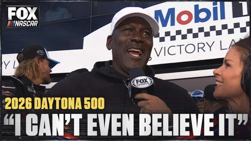 Michael Jordan: Tyler Reddick's Daytona 500 Win 'Feels Like I Won a Championship'