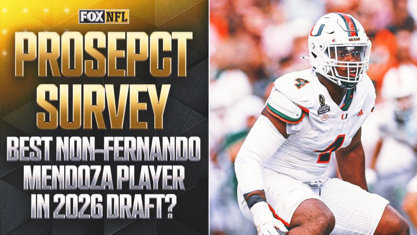 NFL Combine Survey: 42 Prospects Share Who They'd Pick No. 1, Other Than Fernando Mendoza