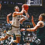 No. 13 Michigan State Grabs A Close Road Win Over No. 8 Purdue, 76-74