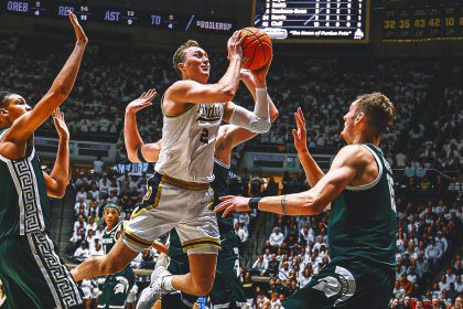No. 13 Michigan State Grabs A Close Road Win Over No. 8 Purdue, 76-74