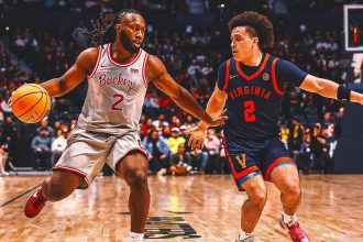 No. 15 Virginia Narrowly Escapes Ohio State in Nashville Hoops Showdown