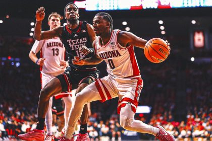 No. 16 Texas Tech Beats No. 1 Arizona in OT for Wildcats' 2nd Straight Loss