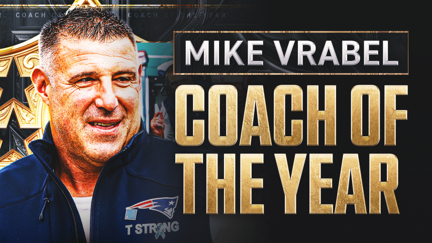 Patriots' Mike Vrabel Takes Home Coach of the Year After Stellar 1st Year in NE