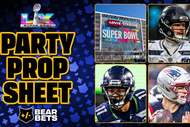 Super Bowl 2026: Chris 'The Bear' Fallica's Party Prop Sheet and Picks