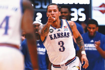 Tre White Leads No. 14 Kansas Over No. 5 Houston For Cougars' 3rd Straight Loss