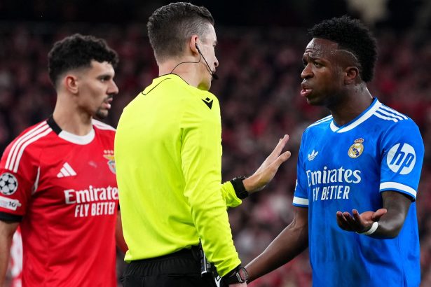 Vinicius Jr. Accuses Benfica Player Of Racism After Real Madrid's Win