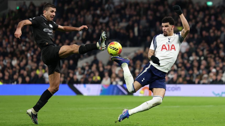 What A Goal! Solanke's Scorpion Kick Seals Comeback For Tottenham vs. Manchester City