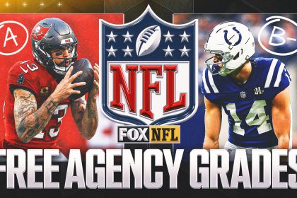 2026 NFL Free Agency Grades: Colts Re-sign Alec Pierce; Kenneth Walker to Chiefs