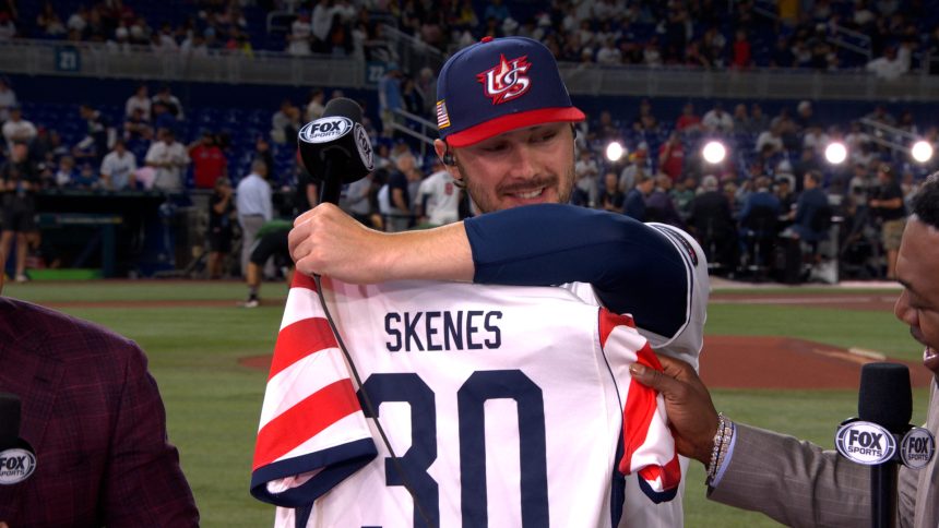 From World Baseball Classic to World Cup: Paul Skenes Dons USA World Cup Kit