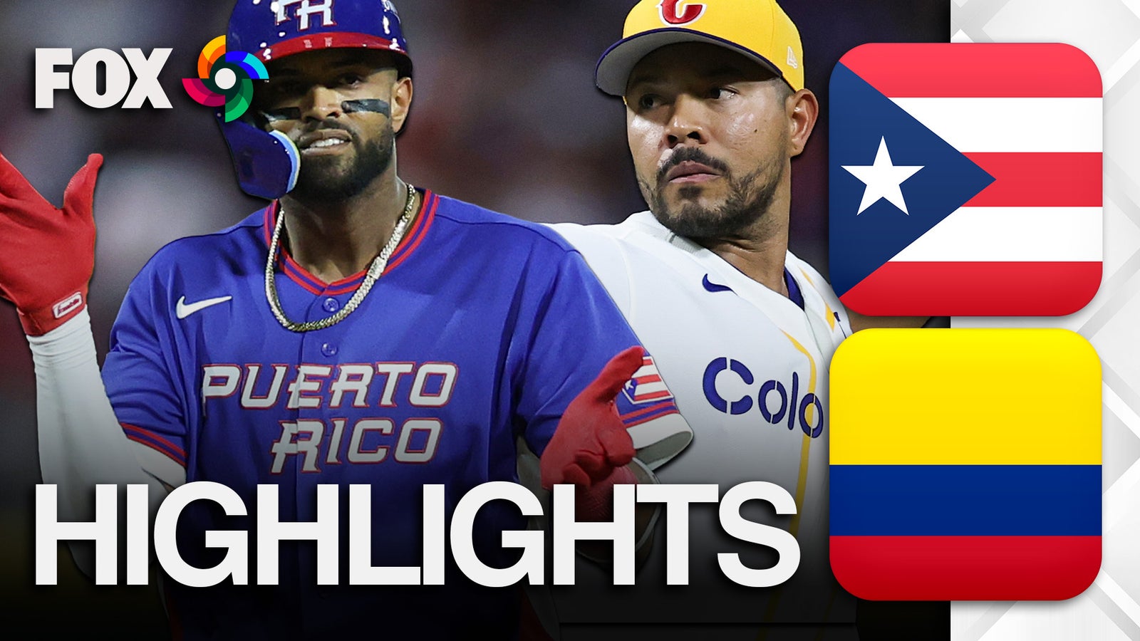 Puerto Rico vs. Colombia Highlights ⚾️ World Baseball Classic on FOX
