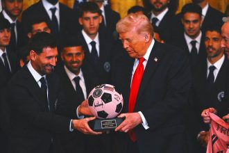 Lionel Messi, Inter Miami Meet President Donald Trump At White House