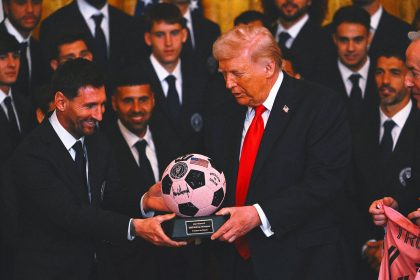 Lionel Messi, Inter Miami Meet President Donald Trump At White House
