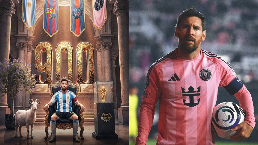 Lionel Messi Tracker: Argentina's Inter Miami Star Reaches 900 Career Goals!
