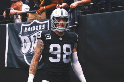 Maxx Crosby's Message to Fans After Ravens Trade Snafu: 'I'm A Raider. I’m Back'