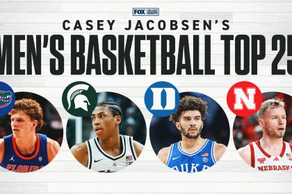 Men's College Basketball Rankings: Florida in Top 5; Michigan State, Nebraska Jump