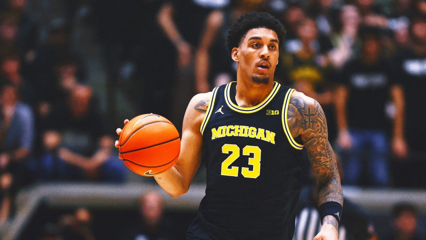Midwest Region's Top-Seeded Michigan Rolls to 95-72 Win Over Saint Louis