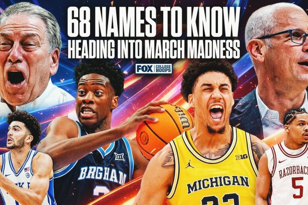 NCAA Men's Basketball Tournament: 68 Names to Know Heading Into March Madness