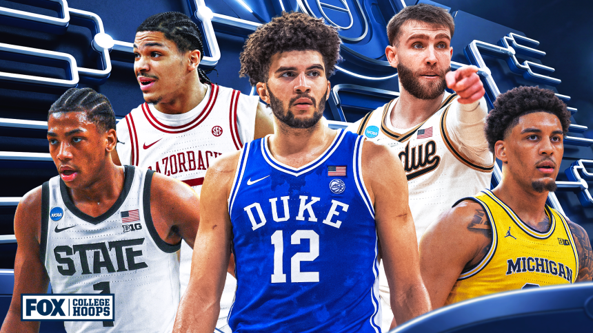NCAA Men's Basketball Tournament: Ranking the Top 16 Players in the Sweet 16
