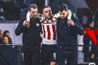 'Not Good News': USA Defender Sergino Dest Limps Off With Hamstring Injury In PSV Win