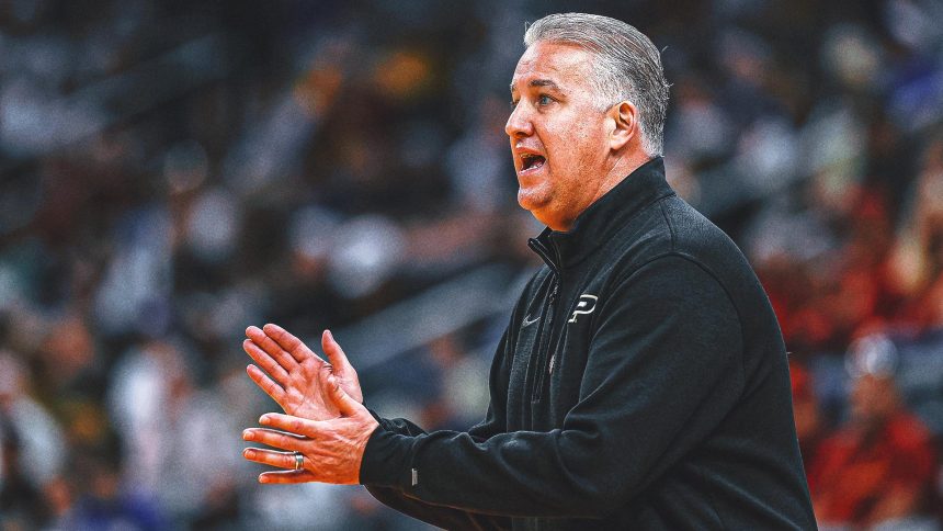 Purdue Coach Matt Painter Wins 500th at His Alma Mater; Boilermakers March On